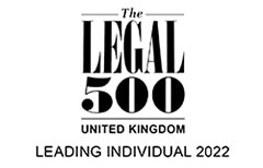 Giles Bark-Jones Leading Individual 2022 Solicitor Award - Top-Rated Criminal Fraud Lawyer at Bark & Co London Law Firm - Legal 500 Directory