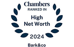 BARK & CO Best Law Firm London UK Solicitors for High Net Worth Individual Clients - Chambers Legal Directory 2024 Award