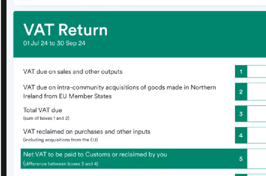Specialist fraudulent VAT Return Investigation Law Firm in London UK – image of blank Vat Return Form for Input and Output quarterly tax data reporting Specialist fraudulent VAT Return Investigation Law Firm in London UK – image of blank Vat Return Form for Input and Output quarterly tax data reporting