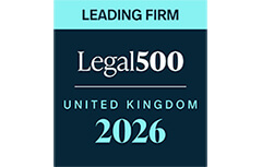 Leading Criminal Defence Law Firm of Top Solicitors 2026 Award from Legal 500 Directory Best Bark Co Lawyers London UK