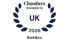 Top Criminal Defence Solicitor Law Firm 2026 Award Highly Ranked in Chambers Legal Directory Bark Co Crime Lawyers